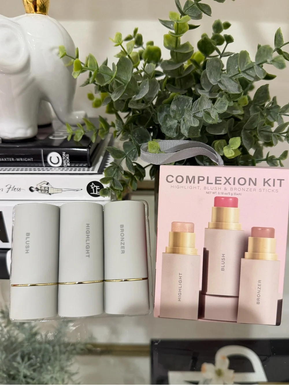 Complexion Kit Highlight, Blush & Bronzer Sticks